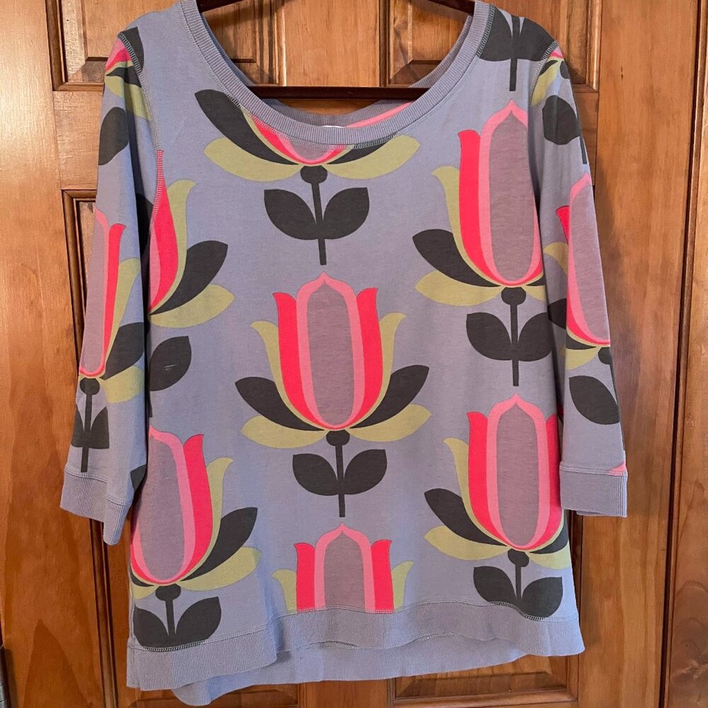 Boden Multicolor Floral Sweatshirt